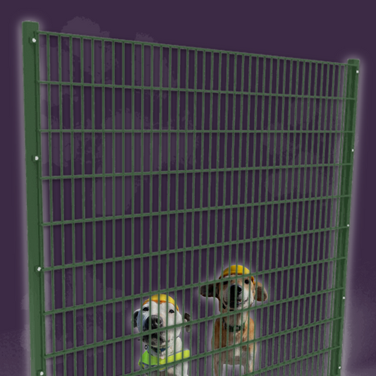 1/2 metre of V-Mesh Fence Panels